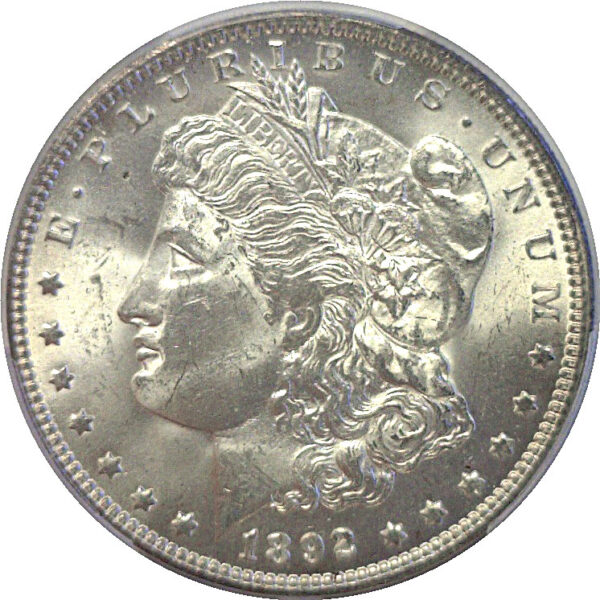 1892-O Morgan Dollar  -  PCGS MS-64 - Image 2