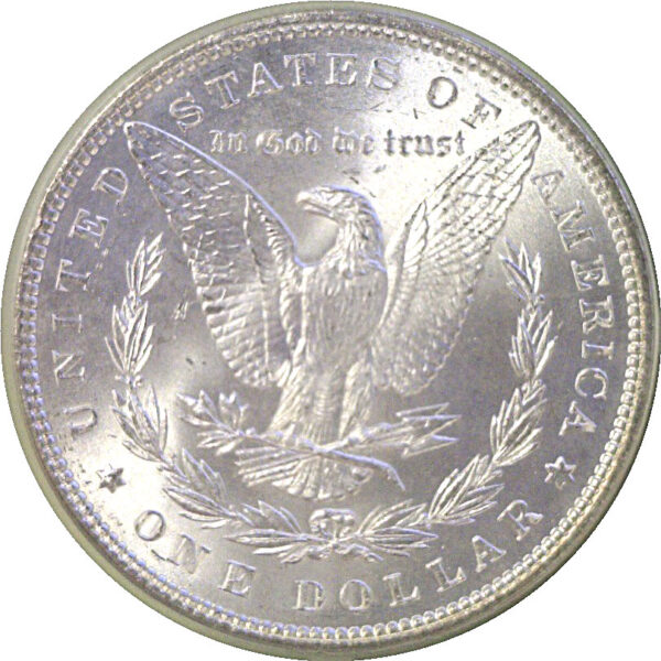 1887 Morgan Dollar  -  PCGS MS-65  CAC - Image 3