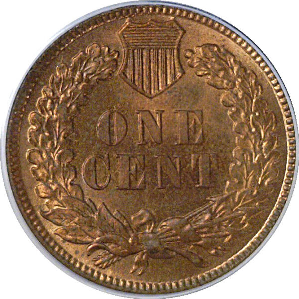 1879 Indian Head Cent  -  PCGS MS-64 RD - Image 3