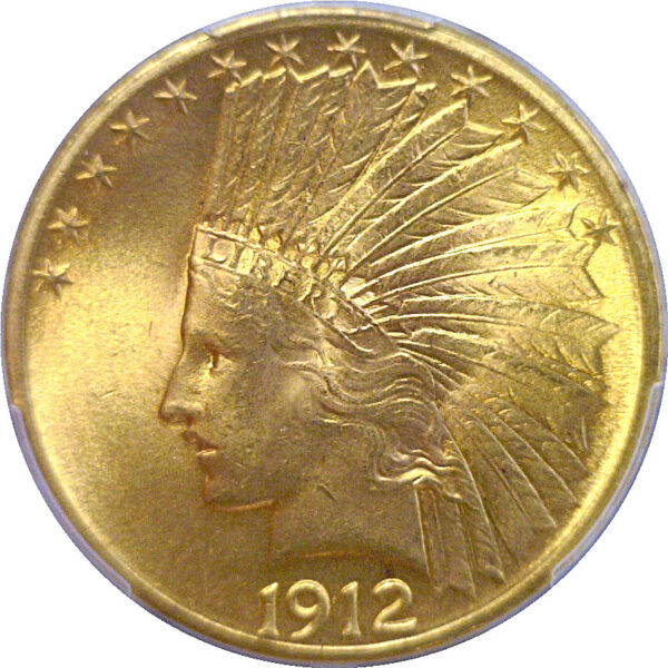 1912 $10 Indian  -  PCGS MS-65+ - Image 2