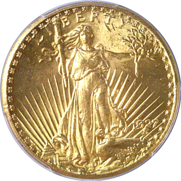 1927 $20 St. Gaudens  -  PCGS MS-64 - Image 2