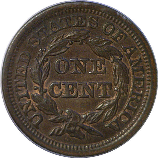 1846 Large Cent. -  PCGS MS-63 BN - Image 3