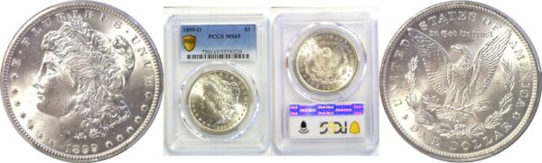 1899-O Morgan Dollar  -  PCGS MS-65
