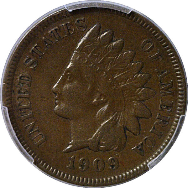 1909-S Indian Head Cent. -  PCGS XF-40 - Image 2