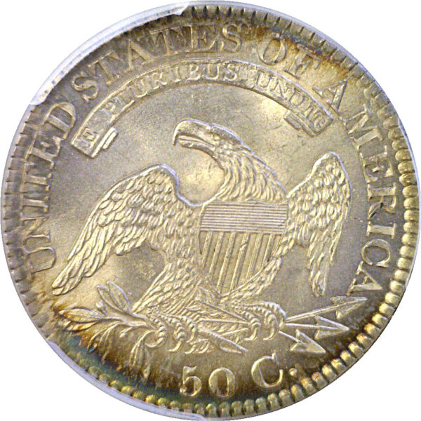 1827 Bust Half Dollar  -  PCGS MS-64 - Image 3