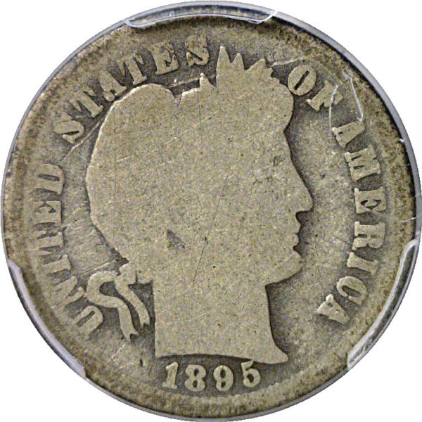 1895-O Barber Dime. -  PCGS AG-3 - Image 2
