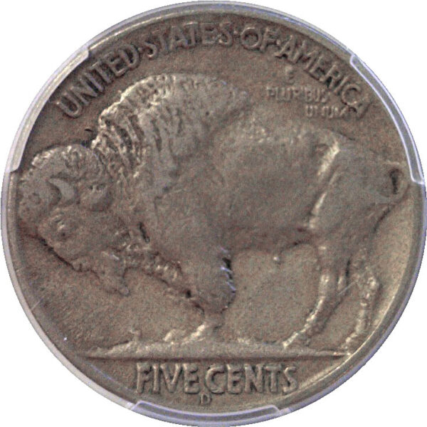 1937-D 3 Legs.  Buffalo Nickel  -  PCGS XF-40  CAC - Image 3