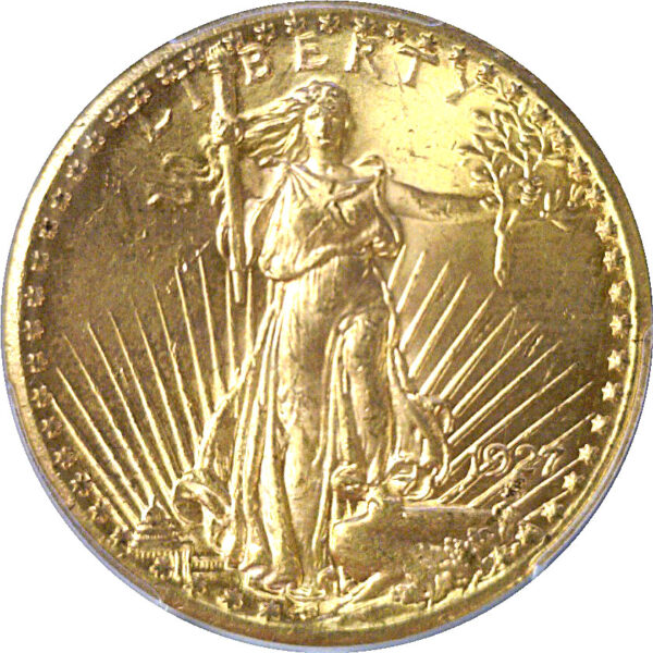 1927 $20 St. Gaudens  -  PCGS MS-64 - Image 2