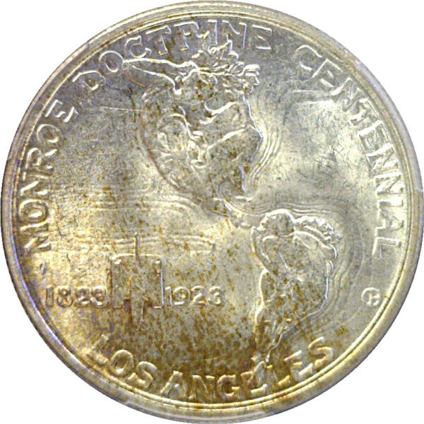 1923-S Monroe Commemorative Half Dollar  -  PCGS MS-66 - Image 3