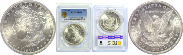 1901-O Morgan Dollar  -  PCGS MS-66