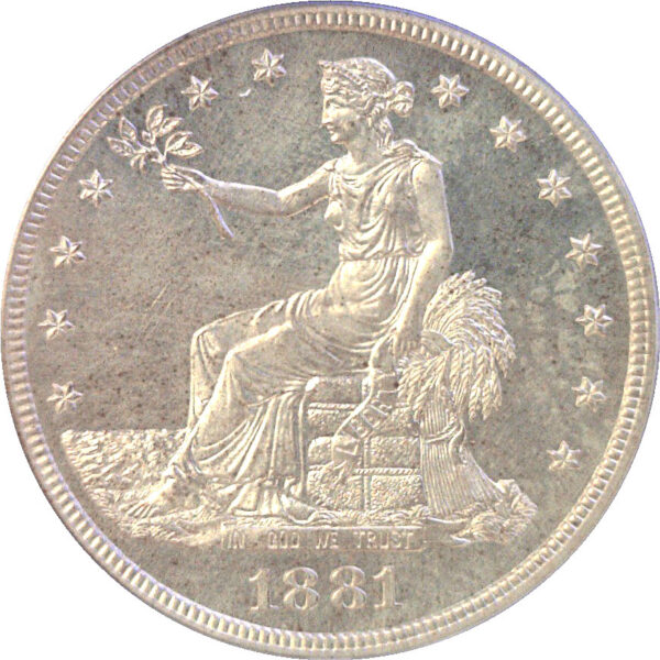 1881 Trade Dollar  -  PCGS PR-63 CAM - Image 2