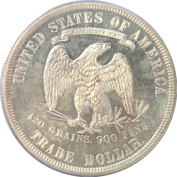 1881 Trade Dollar  -  PCGS PR-63 CAM - Image 3