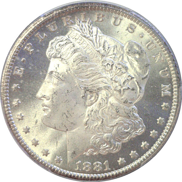 1881-CC Morgan Dollar  -  PCGS MS-65+ - Image 2