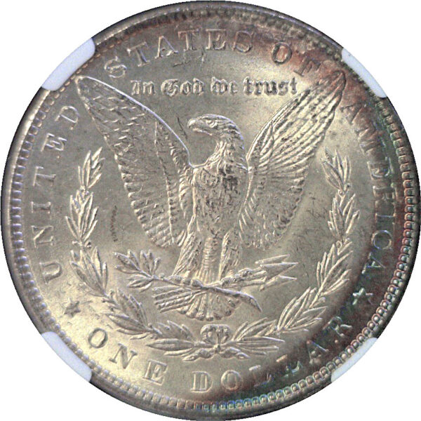 1887 Morgan Dollar  -  NGC MS-63 - Image 3
