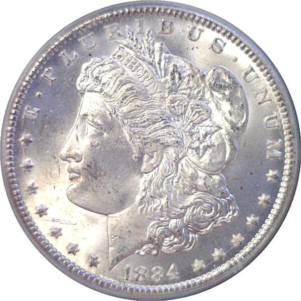 1884-CC Morgan Dollar  -  PCGS MS-65 - Image 2