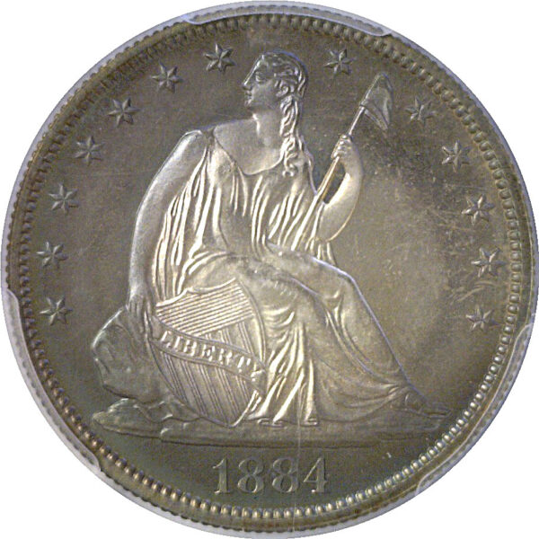 1884 Seated Liberty Half Dollar  -  PCGS PR-66 CAM - Image 2