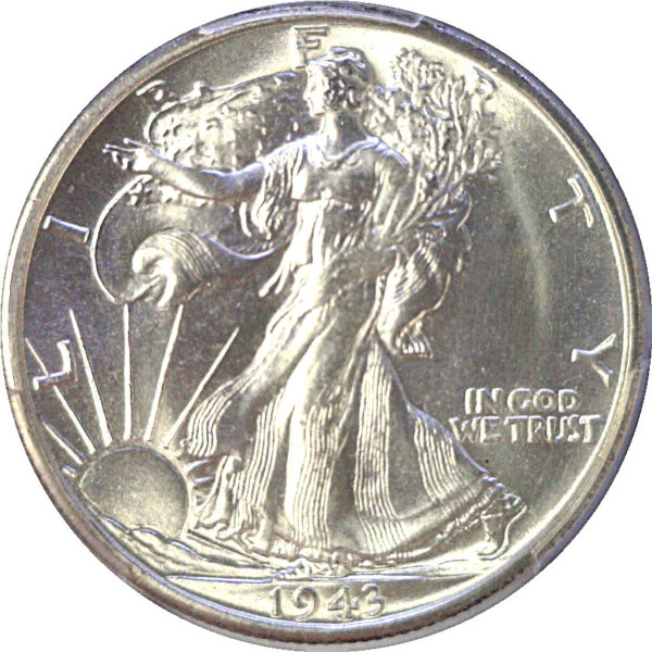 1943-S Walking Liberty Half Dollar  -  PCGS MS-65+ - Image 2