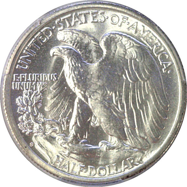1943-S Walking Liberty Half Dollar  -  PCGS MS-65+ - Image 3