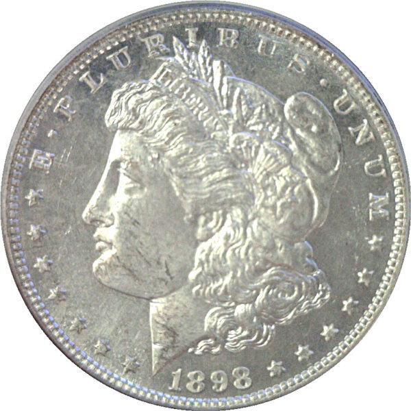 1898 Morgan Dollar  -  PCGS MS-64 DMPL - Image 2