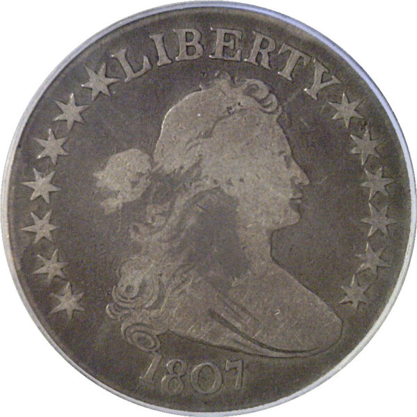 1807 Bust Half Dollar  -  PCGS VG-8 - Image 2