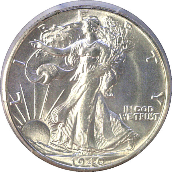 1940-S Walking Liberty Half Dollar  -  PCGS MS-66 - Image 2