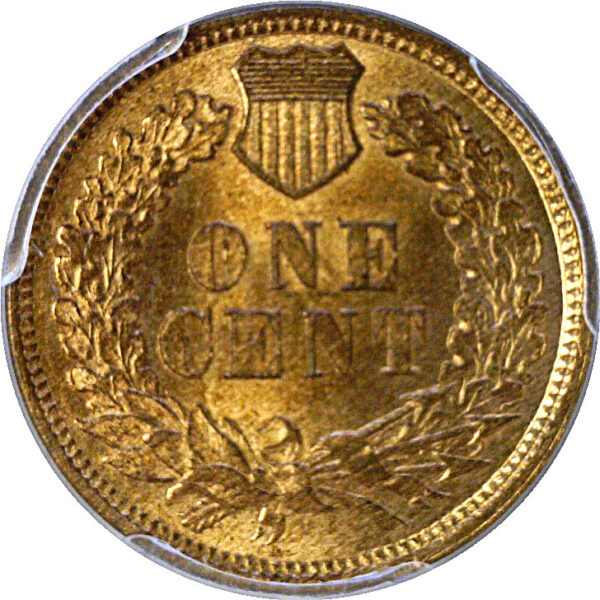 1874 Indian Head Cent  -  PCGS MS-65 RB - Image 3