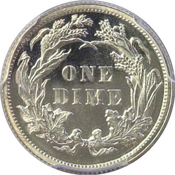 1880 Seated Liberty Dime  -  PCGS PR-67 CAM - Image 3