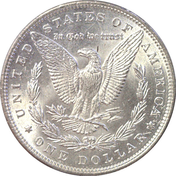 1892 Morgan Dollar  -  PCGS AU-58 - Image 3