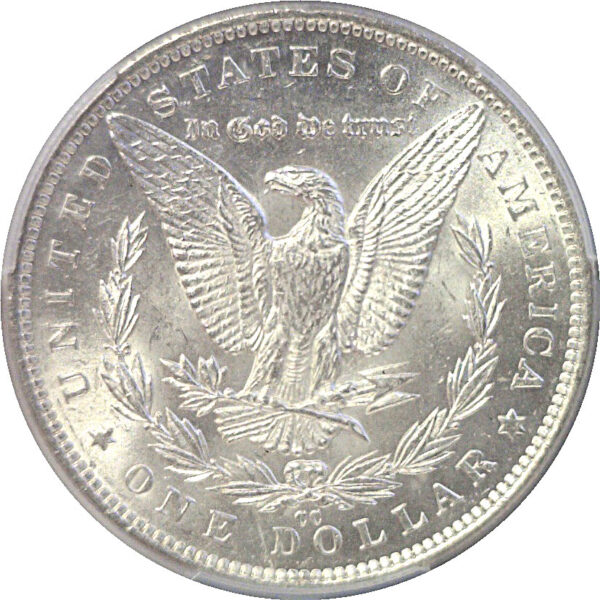 1891-CC Morgan Dollar  -  PCGS MS-61 - Image 3