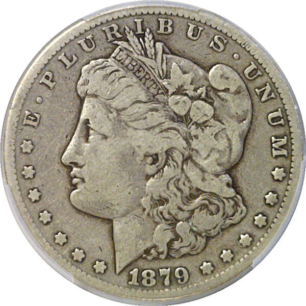 1879-CC Morgan Dollar  - PCGS F-12 - Image 2