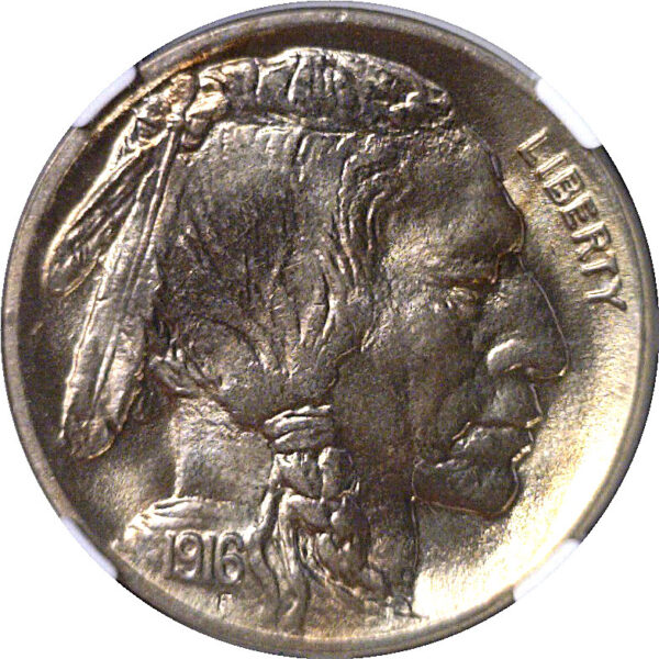 1916 Buffalo Nickel. -  NGC MS-66 - Image 2