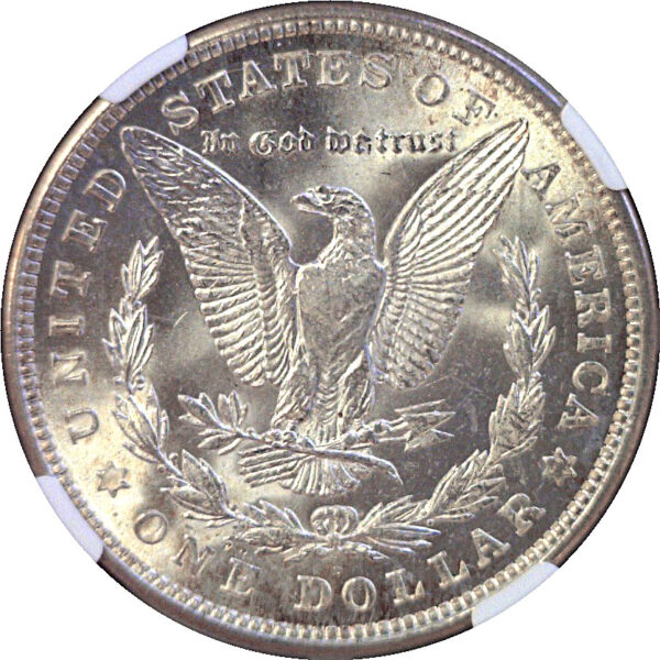 1921-D Morgan Dollar  -  NGC MS-66+ - Image 3