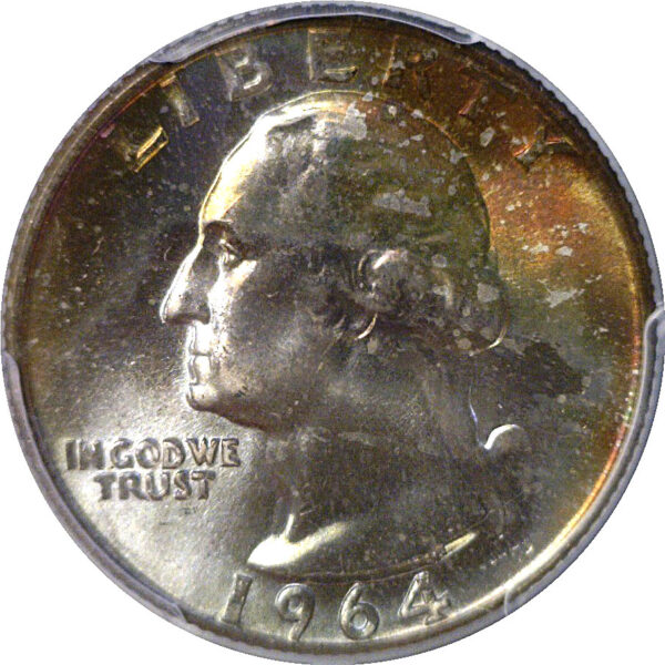 1964-D Washington Quarter. -  PCGS MS-67 - Image 2