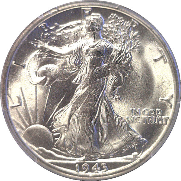 1943-S Walking Liberty Half Dollar  -  PCGS MS-64 - Image 2
