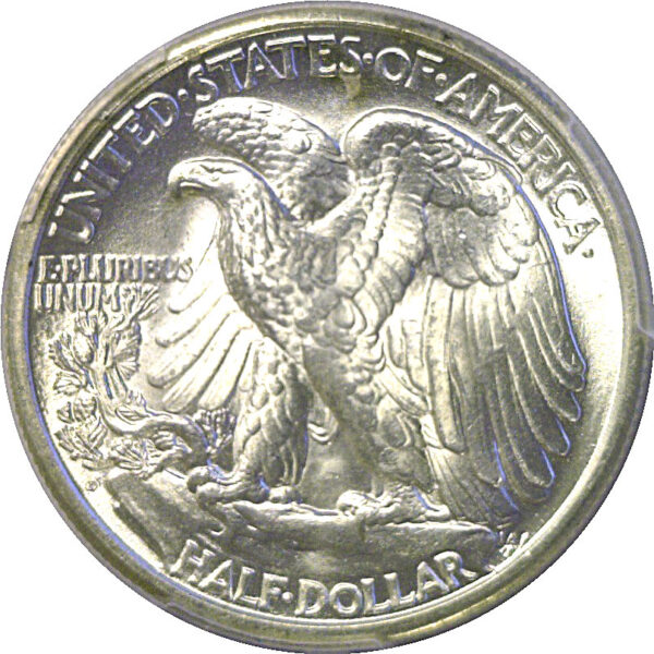 1929-D Walking Liberty Half Dollar  -  PCGS MS-65 - Image 3