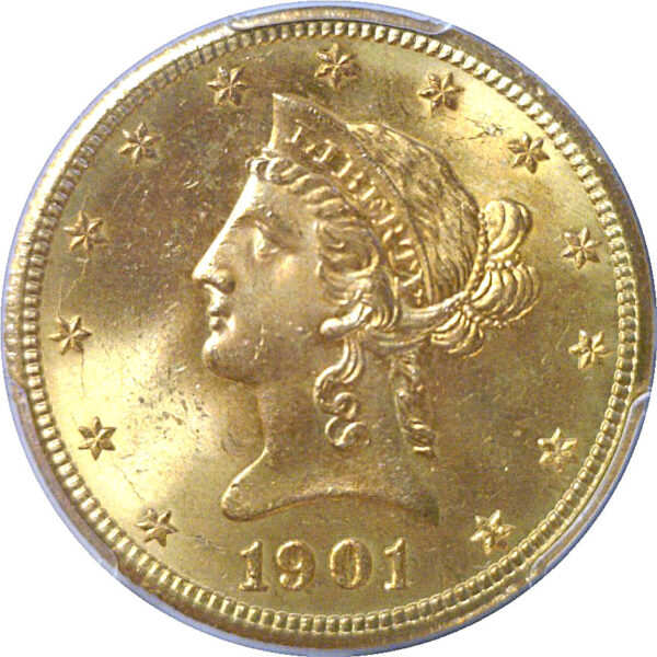 1901-S $10 Liberty. -  PCGS MS-66 - Image 2