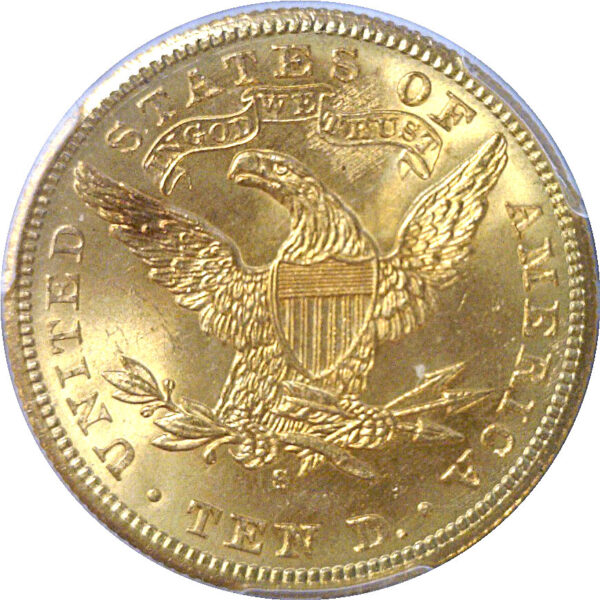 1901-S $10 Liberty. -  PCGS MS-66 - Image 3