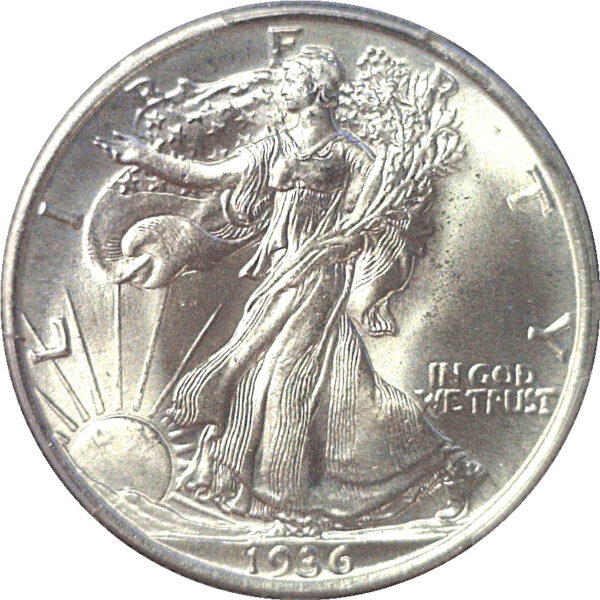 1936 Walking Liberty Half Dollar. -  PCGS MS-67 - Image 2