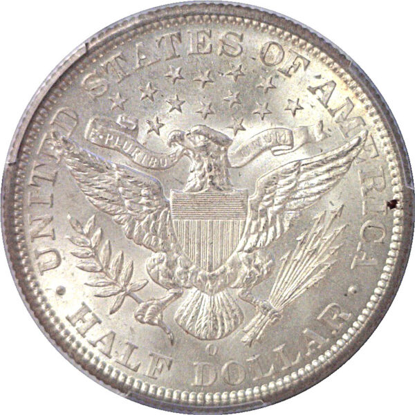 1898-O Barber Half Dollar. -  PCGS MS-64 - Image 3