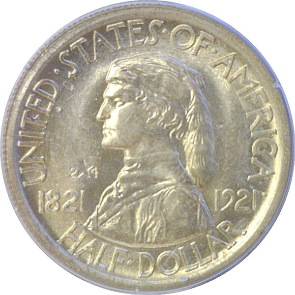 1921 Missouri, 2x4.  Commemorative Half Dollar  -  PCGS MS-63 - Image 2