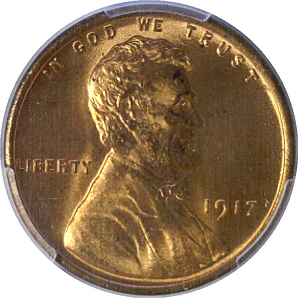 1917 Lincoln Cent   -  PCGS MS-66 RD - Image 2