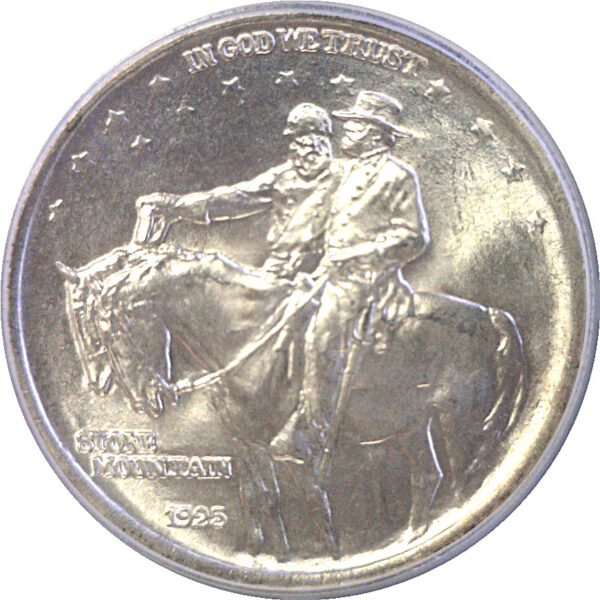 1925 Stone Mountain Commemorative Half Dollar  -  PCGS MS-66  CAC - Image 2