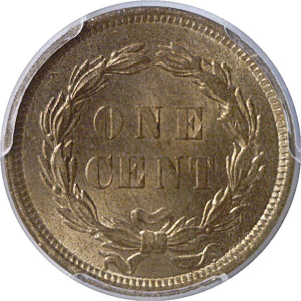 1859 Indian Head Cent  -  PCGS MS-65 - Image 2