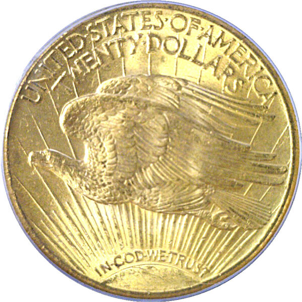 1925 $20 St. Gaudens  -  PCGS MS-64 - Image 3