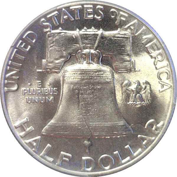 1950 Franklin Half Dollar  -  PCGS PR-67 - Image 3