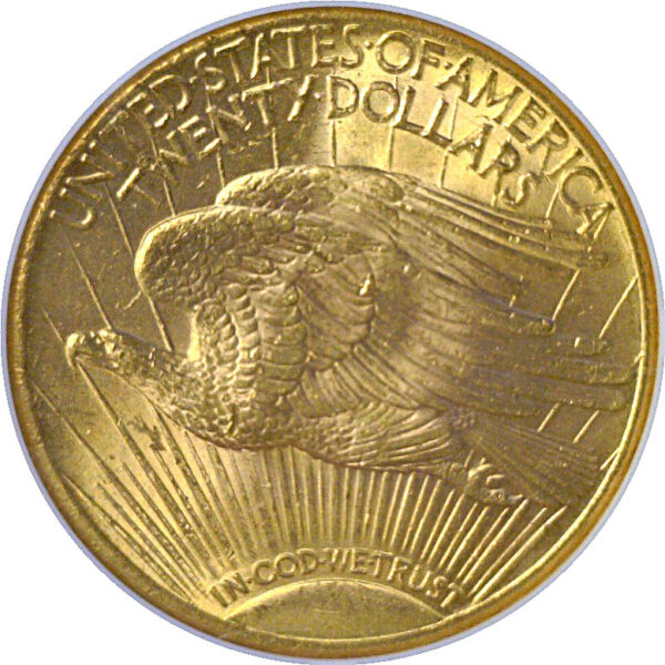 1927 $20 St. Gaudens  -  NGC MS-64 - Image 3