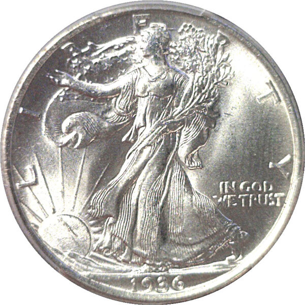 1936 Walking Liberty Half Dollar. -  PCGS MS-65 - Image 2