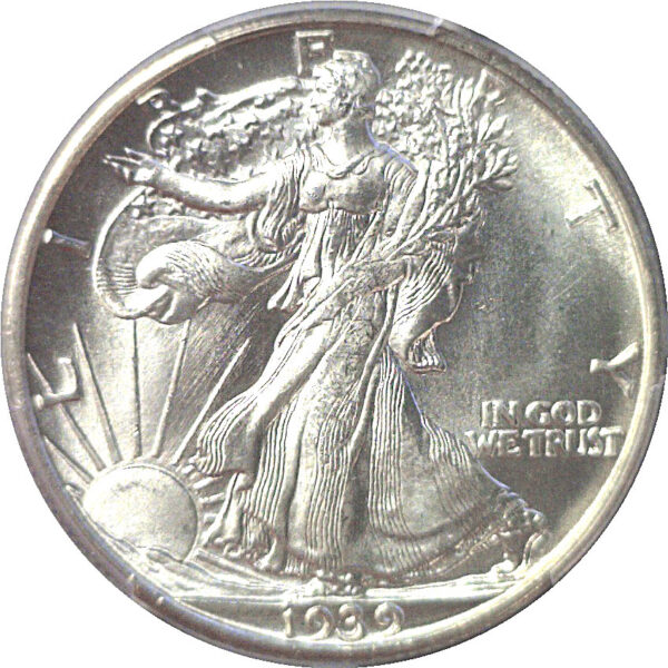 1939-D Walking Liberty Half Dollar. -  PCGS MS-66+ - Image 2