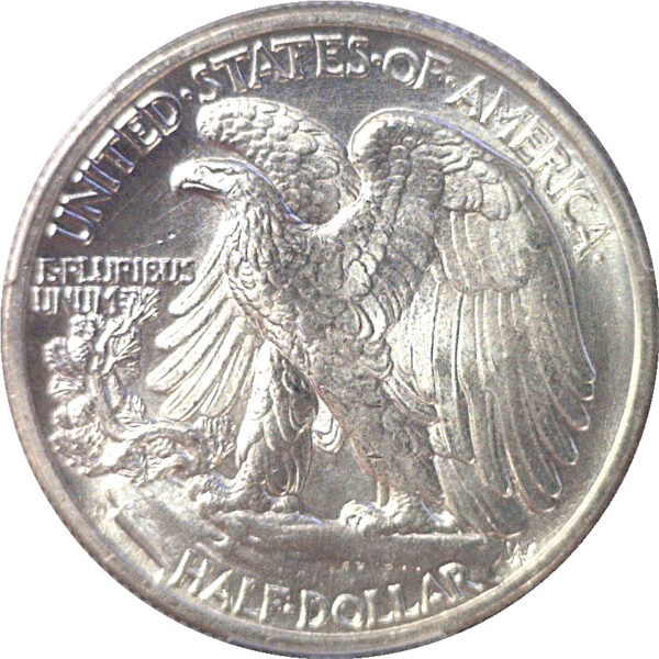 1939-D Walking Liberty Half Dollar. -  PCGS MS-66+ - Image 3