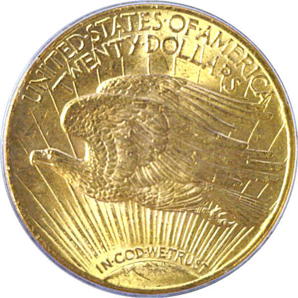 1925 $20 St. Gaudens  -  PCGS MS-64 - Image 3